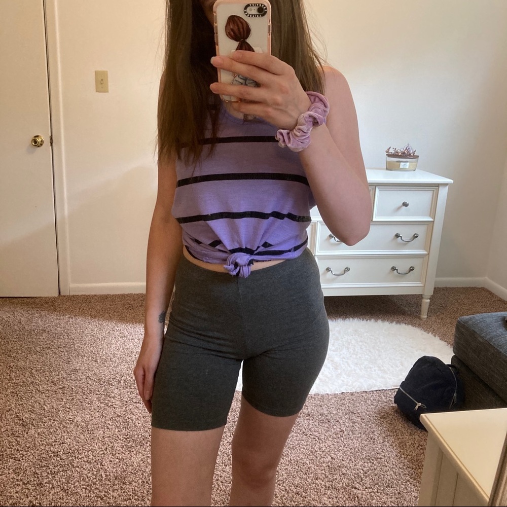 VS pink lavender sequin tank